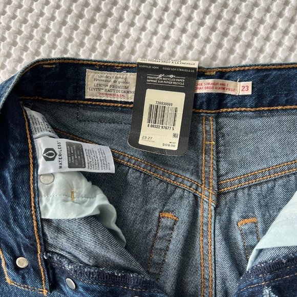 Levi's |  Premium Ribcage Straight Ankle Women's Jeans - Picture 11 of 15